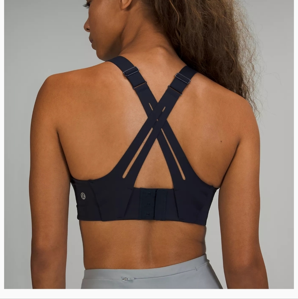 NEW Lululemon Air Support Bra - Navy blue - Picture 3 of 9